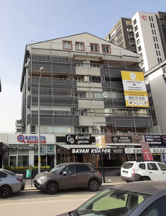  Konumkent Sitesi – [4000 m²] Dış Cephe ve Tadilat 